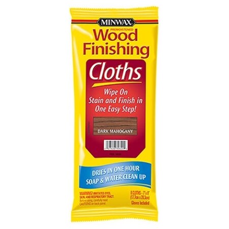 Minwax Cloth Walnut Wood Finish 8PK 308230000